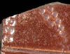 Molded and Puntated surface decoration / decorative technique example